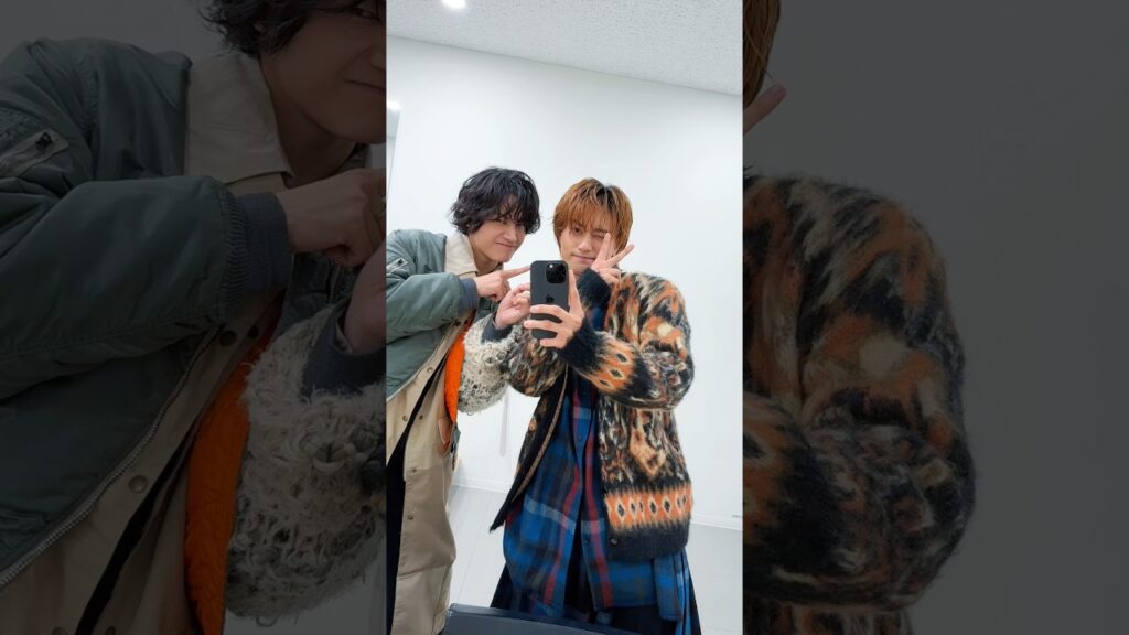 収録前に😎 #小島健 #佐野晶哉 2nd Album「Runway」2026.02.25 Release #FashionKilla #AぇRunway #Aぇǃgroup