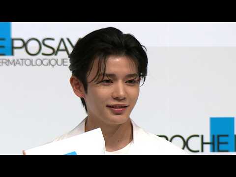 長尾謙杜、なにわ男子のメンバーは「みんな美意識が高い」（ラ ロッシュ ポゼ トーンアップUV アンバサダー就任発表会）