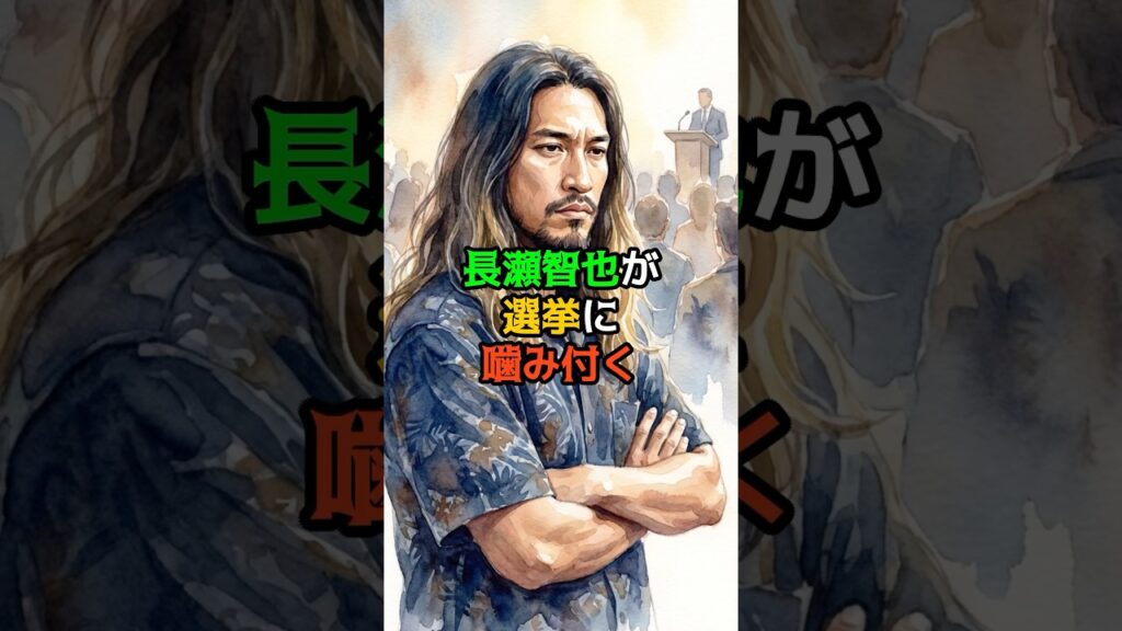 長瀬智也が選挙に噛み付く