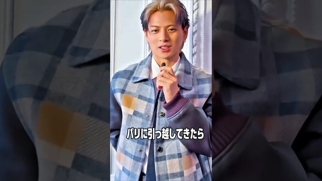 【Number_i平野紫耀inParis×ダニエル・ビダル『オー・シャンゼリゼ』♬.*ﾟ❤】【平野紫耀ルイ・ヴィトンメンズコレクション】