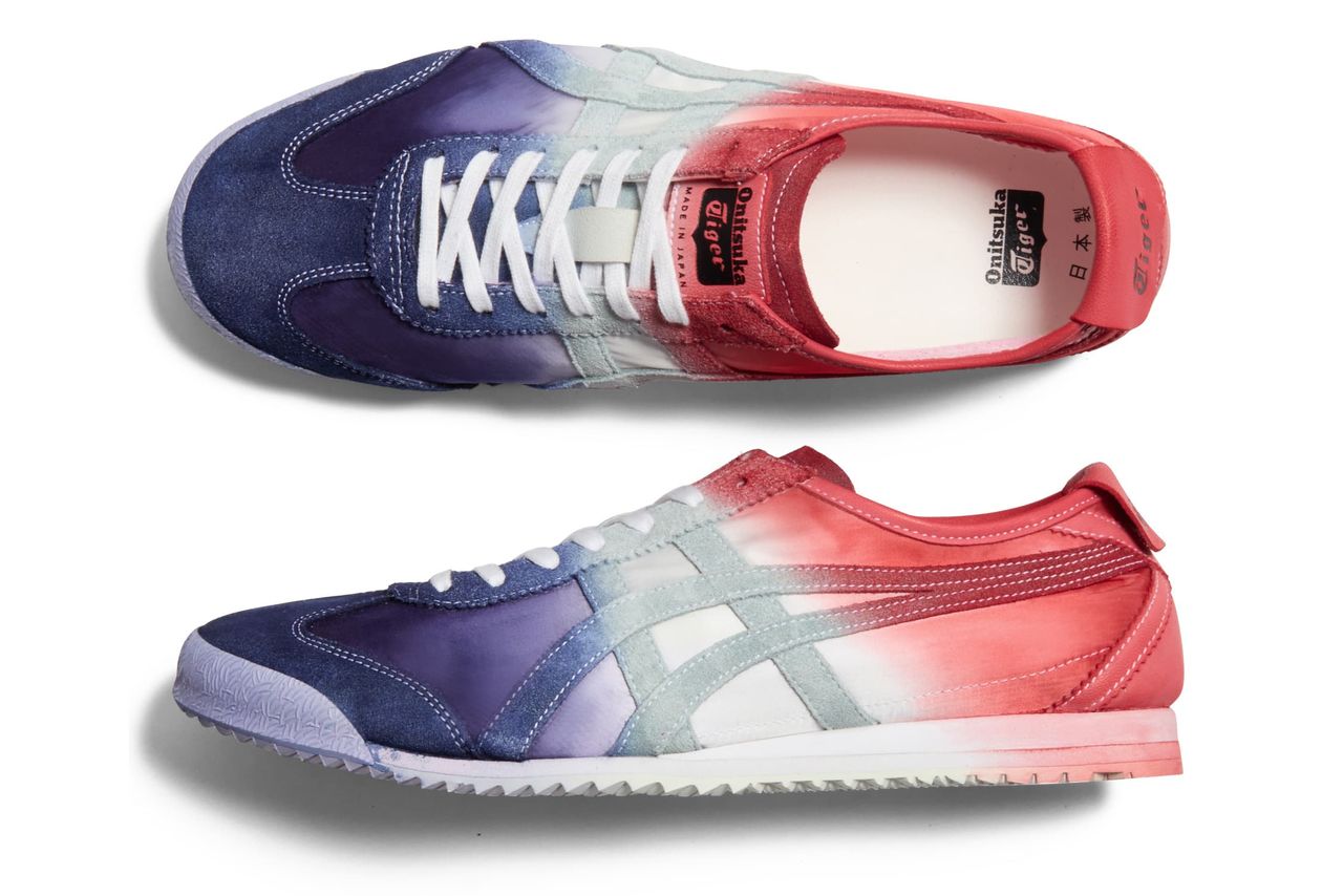 パリ旗艦店特別仕様の「MEXICO 66 NM」(アシックス提供)