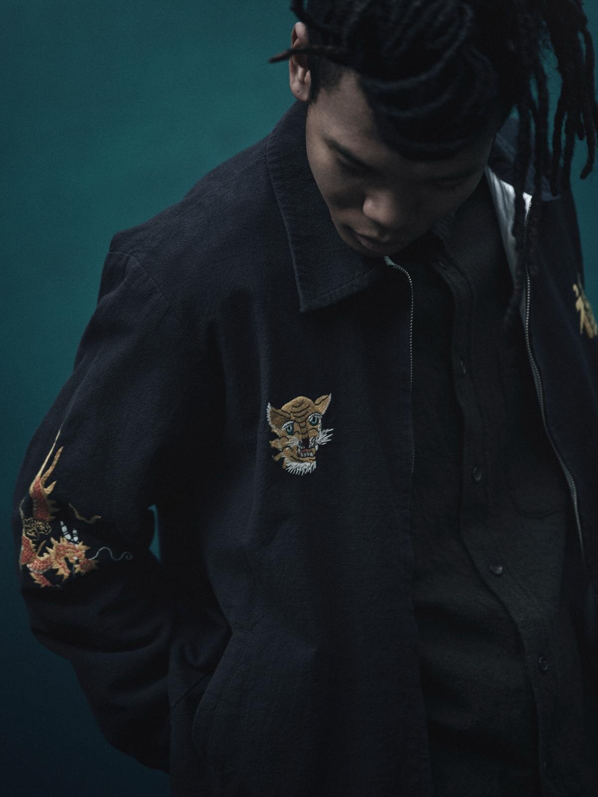 ワイズフォーメン×マシスのメンズウェア、ヴィンテージ風の縮絨ウールセットアップやベトジャン｜写真25