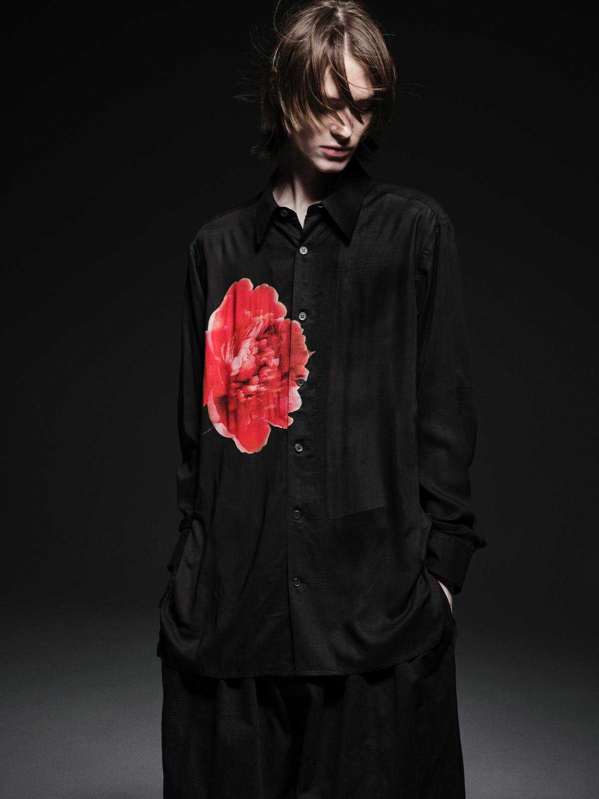 レッドピオニー プリントシャツ 49,500円