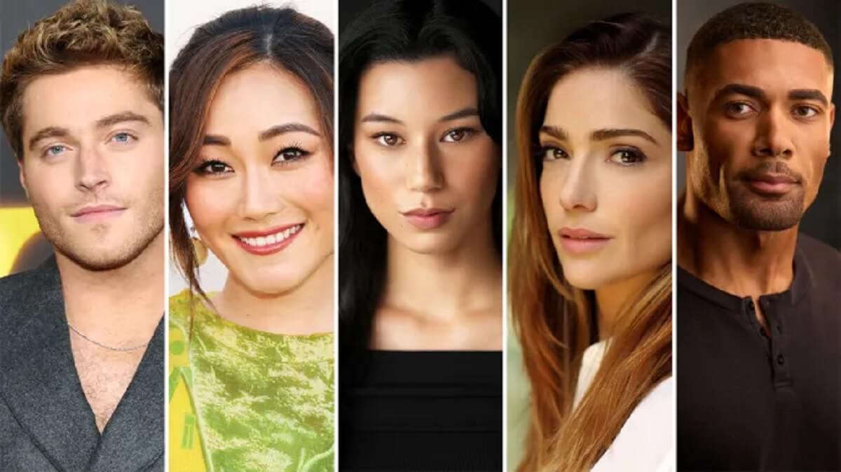 フロイ・グティエレス、福原かれん、マイア・ロウ、ジャネット・モンゴメリー、マリク・ワトソン