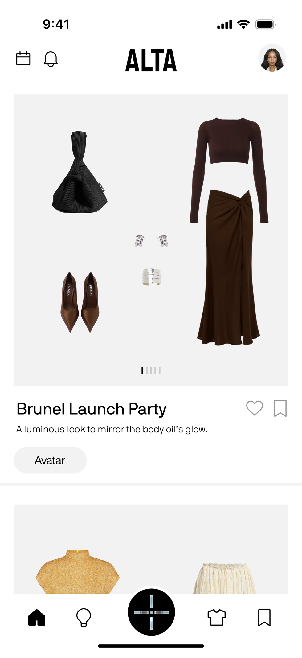 fashion outfit for a launch party featuring a sleek top skirt heels and accessories fashion outfit for a launch party featuring a sleek top skirt heels and accessories