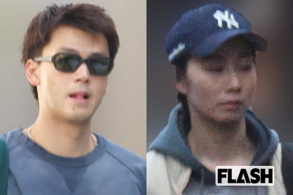 竹内涼真と土居志央梨（写真・伊藤 修、吉田 豊）