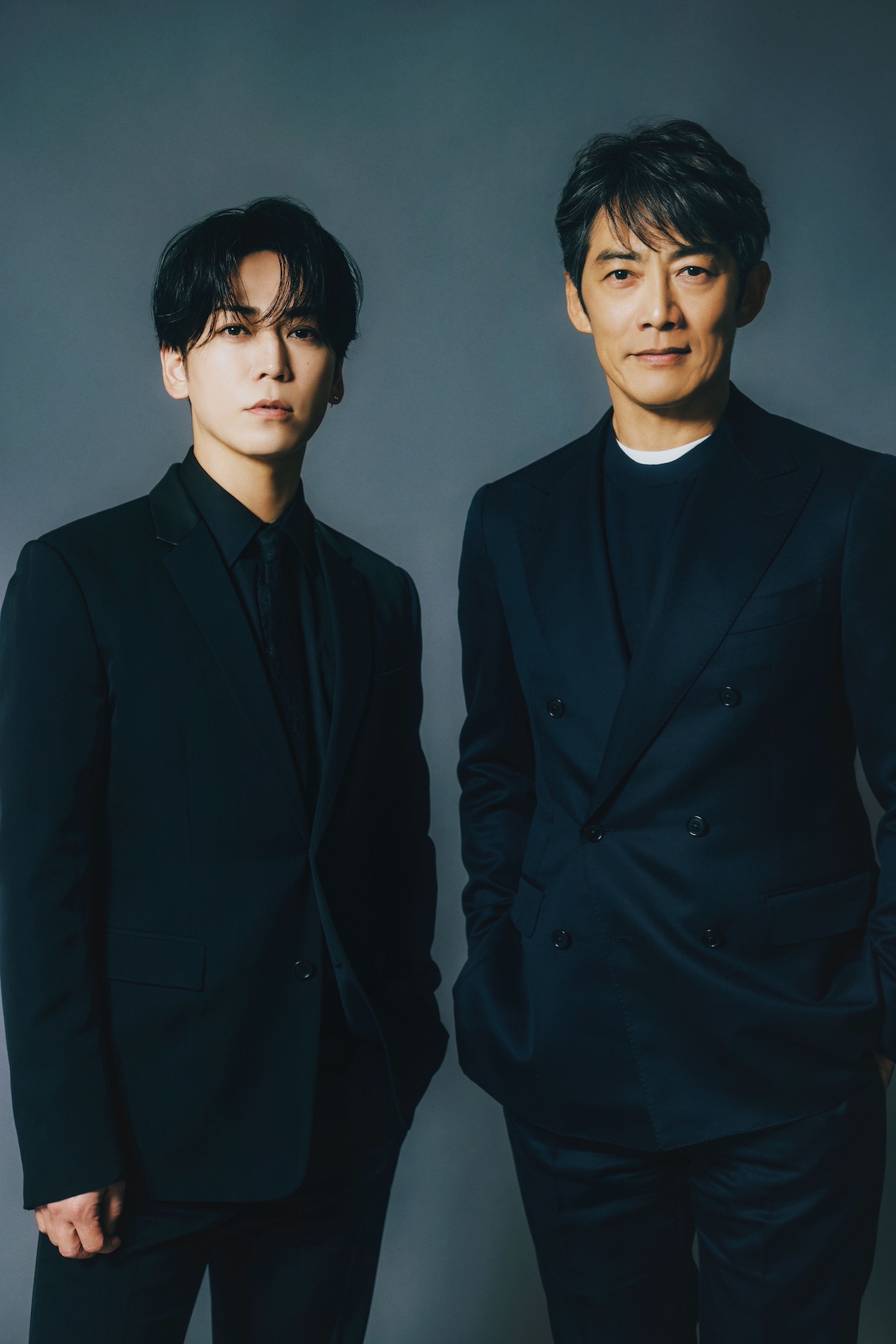 亀梨和也（左）反町隆史