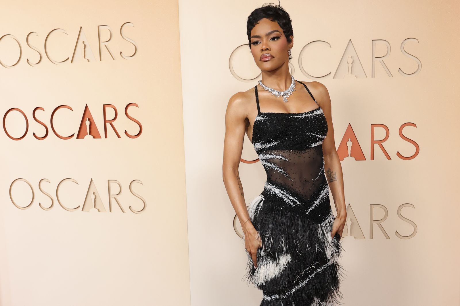 テヤナ・テイラー、アカデミー賞/Teyana Taylor attends the 98th Oscars at Dolby Theatre on March 15, 2026 in Hollywood, California. 
