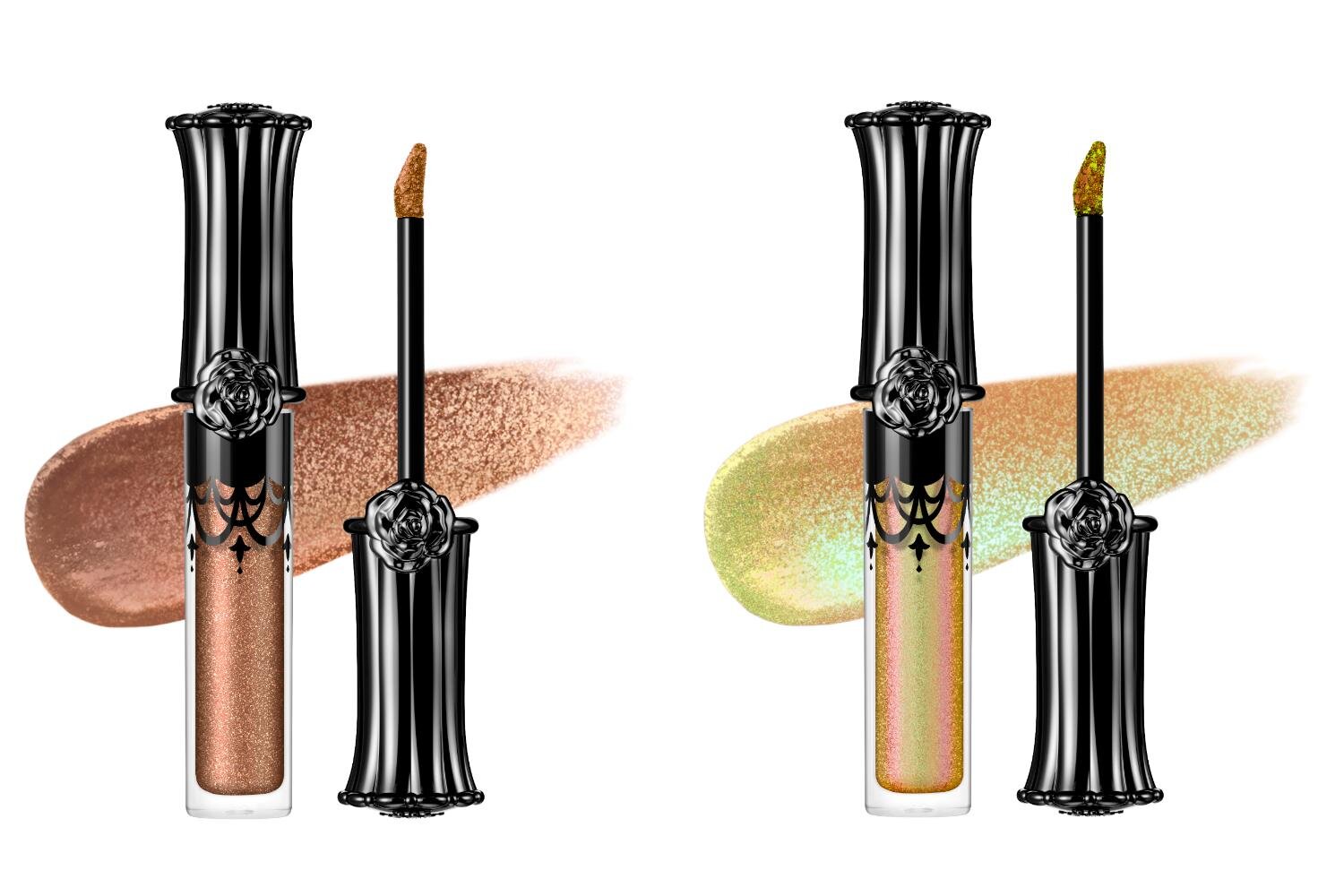 (左から)「アナ スイ リキッド アイカラー」500,901 各2,750円＜新色＞