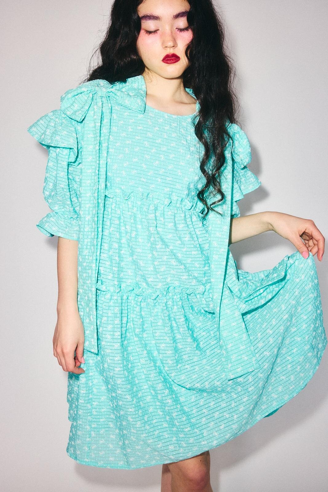 リボン リボン ドレス 25,300円 ※6月中旬発売予定