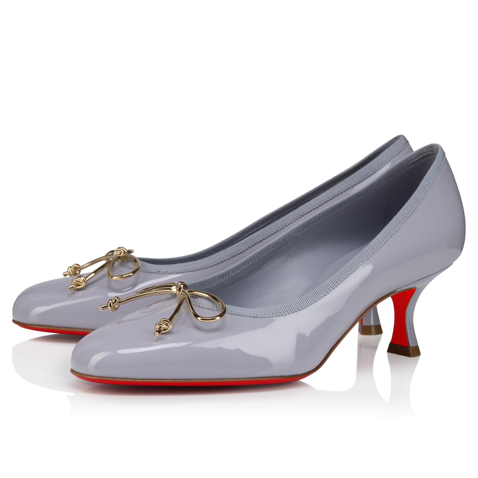 「スウィーティ バイラ」ヒール5.5cm グレー 168,300円