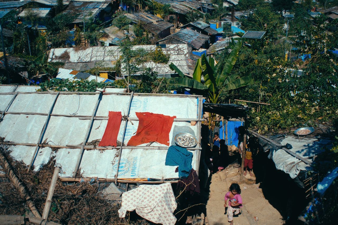 バングラデシュにあるロヒンギャ難民キャンプ（2026年1月） ©2025 E.x.N K.K.