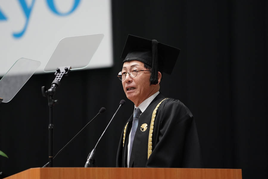 令和8年度東京大学学部入学式 祝辞（劇作家・演出家・役者 野田 秀樹 様）