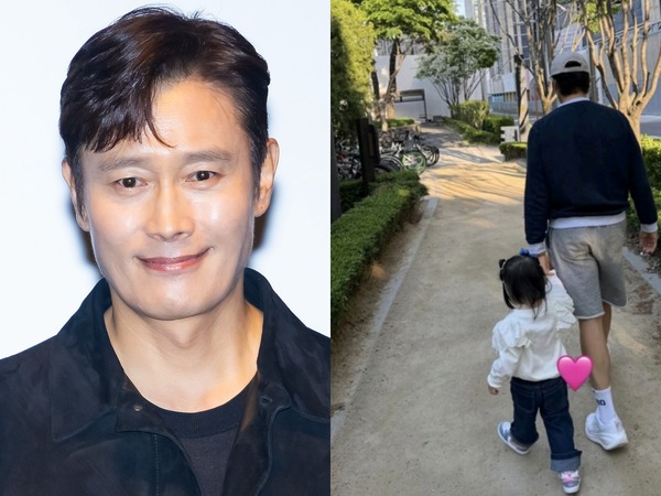俳優イ・ビョンホンと娘がお散歩！ママが捉えた“温かな瞬間”に反響【PHOTO】 | cinemacafe.net