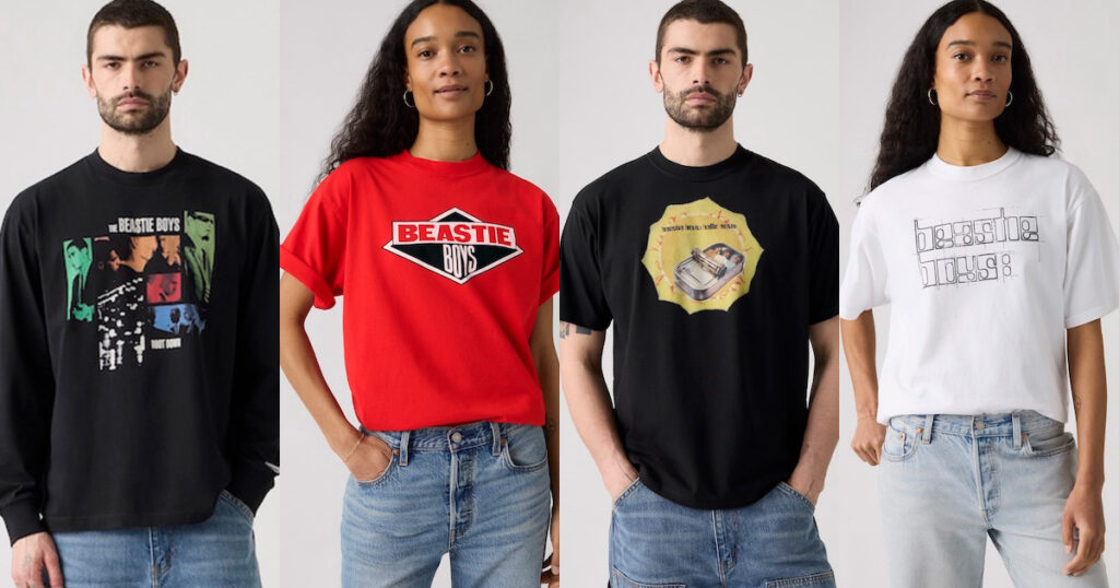 「リーバイス」がビースティ・ボーイズとのTシャツコレクションを発売　世界観を表現したキャンペーンも - WWDJAPAN