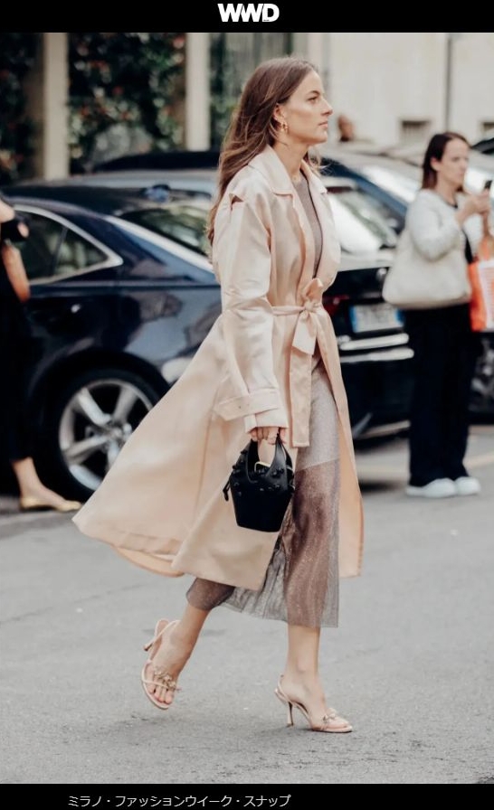 “脱・男前”で刷新　トレンチコートの着こなしアップデート