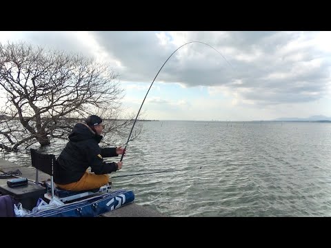 霞ヶ浦本湖で長尺ドボン釣り！何度挑戦してもヘラブナが釣れない男の末路！