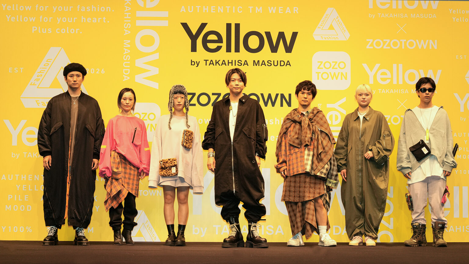 増田貴久さん初のファッションブランド「Yellow by TAKAHISA MASUDA」発表会を開催 - 株式会社ZOZO
