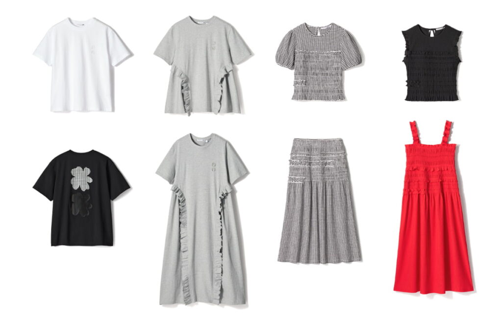 【ユニクロ アンド セシリー バンセン】フラワーモチーフやフリルを配したロマンティックなライフウェア、Tシャツやセットアップなど取り入れやすいアイテム展開で | Oggi.jp 【ユニクロ アンド セシリー バンセン】フラワーモチーフやフリルを配したロマンティックなライフウェア、Tシャツやセットアップなど取り入れやすいアイテム展開で | Oggi.jp