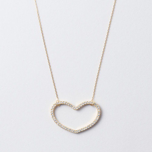 Anna Diamond necklace medium K18YG