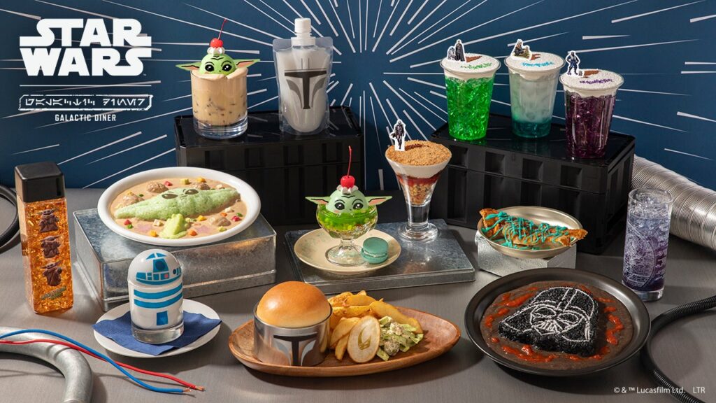 スター・ウォーズ最新映画『スター・ウォーズ/マンダロリアン・アンド・グローグー』の公開にあわせてスペシャルカフェが登場「STAR WARS」CAFE : Galactic Diner期間限定オープン! スター・ウォーズ最新映画『スター・ウォーズ/マンダロリアン・アンド・グローグー』の公開にあわせてスペシャルカフェが登場「STAR WARS」CAFE : Galactic Diner期間限定オープン!
