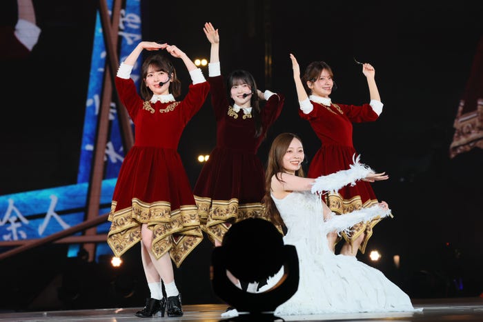 乃木坂46梅澤美波、後輩3人と一夜限り“梅澤軍団”結成 OG若月佑美の想い引き継ぐ「今度は私が」【14thバスラDAY3】 - モデルプレス