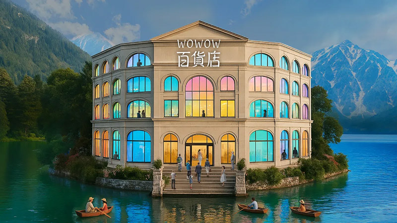 人生を楽しむ大人のための百貨店『WOWOW百貨店』
アパレル、雑貨、飲料