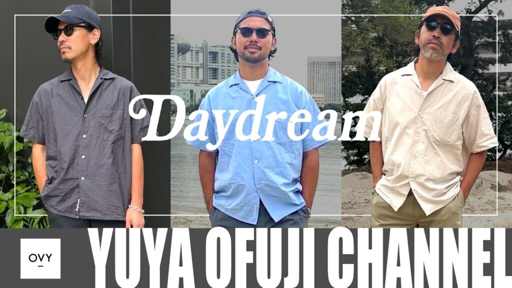 【30代40代ファッション】まさにカリフォルニアを表現！！グリーンルームでも大好評だったロゴCAP＆オープンカラーシャツがDAYDREAMからいよいよオンライン発売へ！！最後にビッグニュースも！！