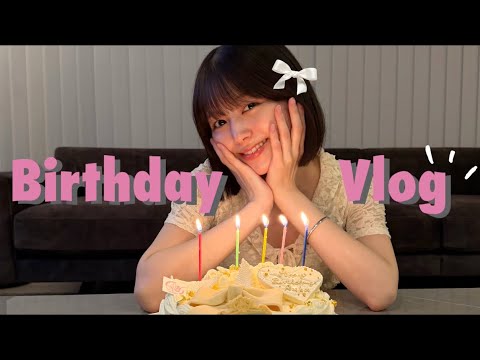 【誕生日Vlog】27歳になりました🎂🎀