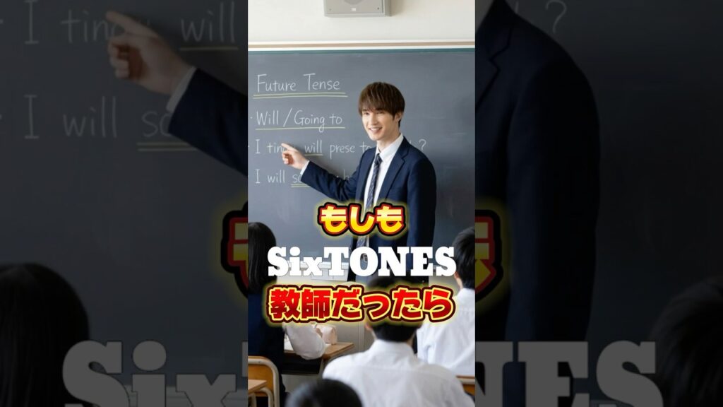もしも SixTONES が教師だったら #sixtones #ストーンズ #ジェシー #田中樹 #森本慎太郎 #もしもシリーズ #ai #shorts もしも SixTONES が教師だったら #sixtones #ストーンズ #ジェシー #田中樹 #森本慎太郎 #もしもシリーズ #ai #shorts