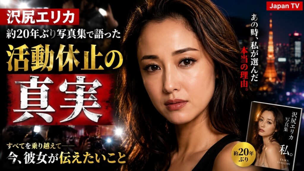 沢尻エリカ、約20年ぶり写真集で語った活動休止の真実 | Japan TV#沢尻エリカ #芸能ニュース #日本芸能 沢尻エリカ、約20年ぶり写真集で語った活動休止の真実 | Japan TV#沢尻エリカ #芸能ニュース #日本芸能