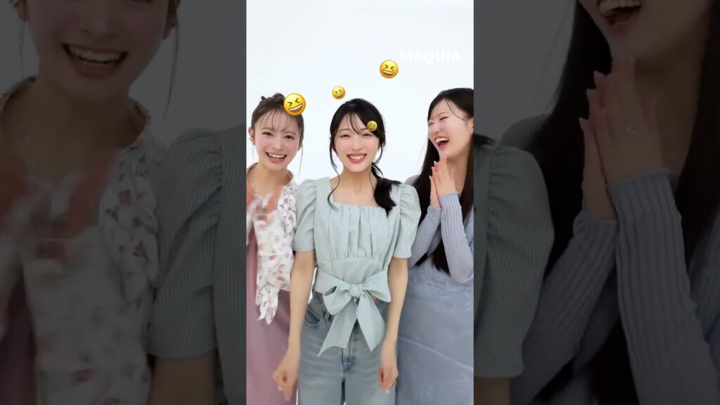 AKB48の「星月花」トリオがマキア8月号に登場🌟🌙🌸