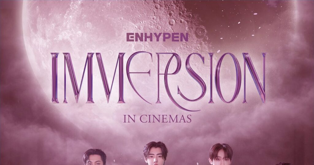 ENHYPENが映画に！『ENHYPEN IMMERSION IN CINEMAS』未公開映像を追加し、期間限定劇場公開決定 – THE FIRST TIMES
