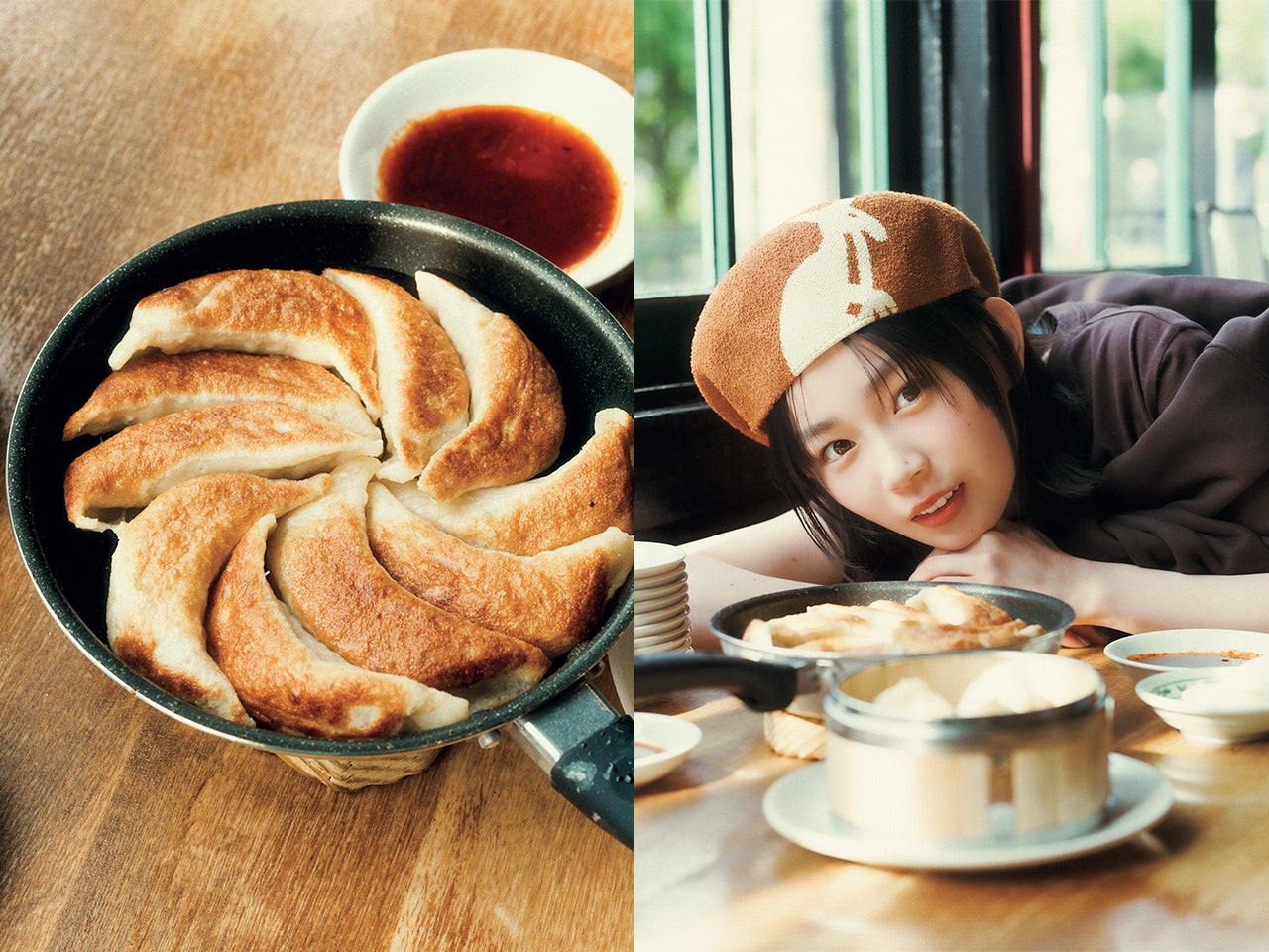 俳優、宮﨑優の“推し飯”とは？渋谷『上海台所 鍋家』の焼き餃子。［推しのひと飯］