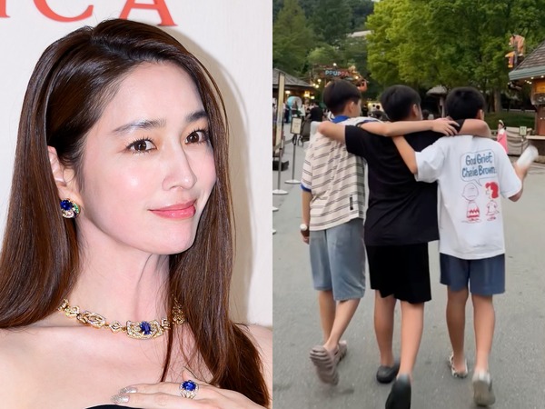 女優イ・ミンジョン、ぐんと成長した息子＆娘を自慢！“身長はママ譲り？” 【PHOTO】 | cinemacafe.net