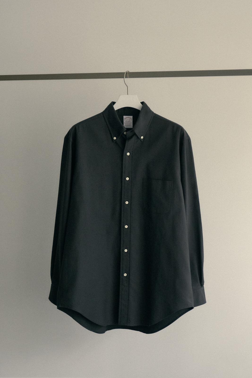 EX ノワール オックス ボタンダウンシャツ(ブラック) 23,100円
