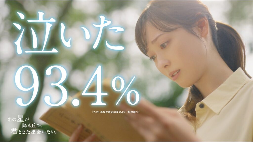 【泣いた93.4%】『あの星が降る丘で、君とまた出会いたい。』大ヒット上映中