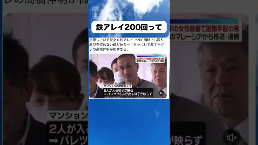 女性殺害事件で国際手配の男を移送・逮捕 #政治#ネットニュース #shorts#時事#芸能#高市早苗