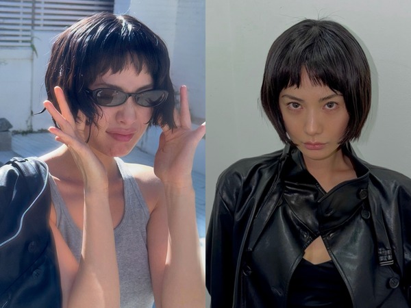 『マスクガール』女優ナナ、切りっぱなしボブとレザージャケットで魅せる“シックの最高峰”【写真】 | cinemacafe.net