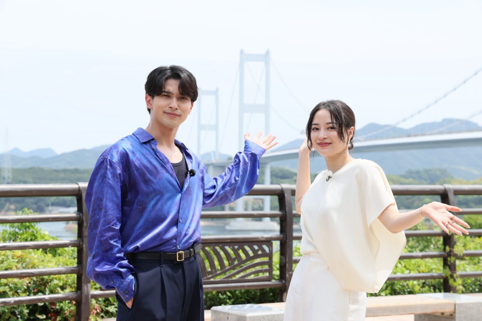 横浜流星＆広瀬すず、主演映画「汝、星のごとく」の舞台“今治”に凱旋！おんまく花火大会では浴衣姿でサプライズ登壇 - 映画.com
