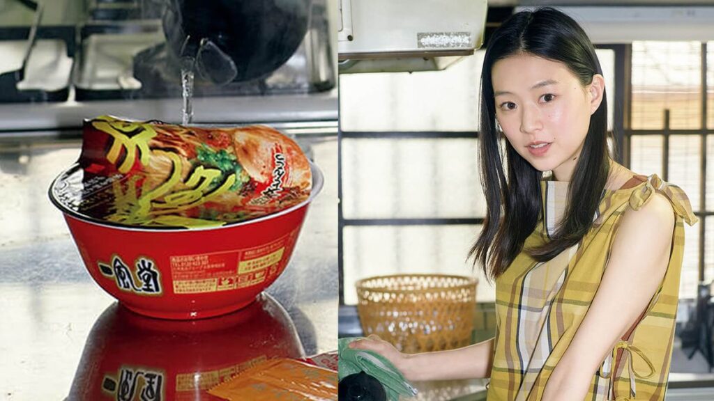 It’s a RAMENTIME.:俳優・片山友希のお気に入りの一杯。〈セブン−イレブン〉の一風堂赤丸新味 博多とんこつ | TRILL【トリル】 It’s a RAMENTIME.:俳優・片山友希のお気に入りの一杯。〈セブン−イレブン〉の一風堂赤丸新味 博多とんこつ | TRILL【トリル】
