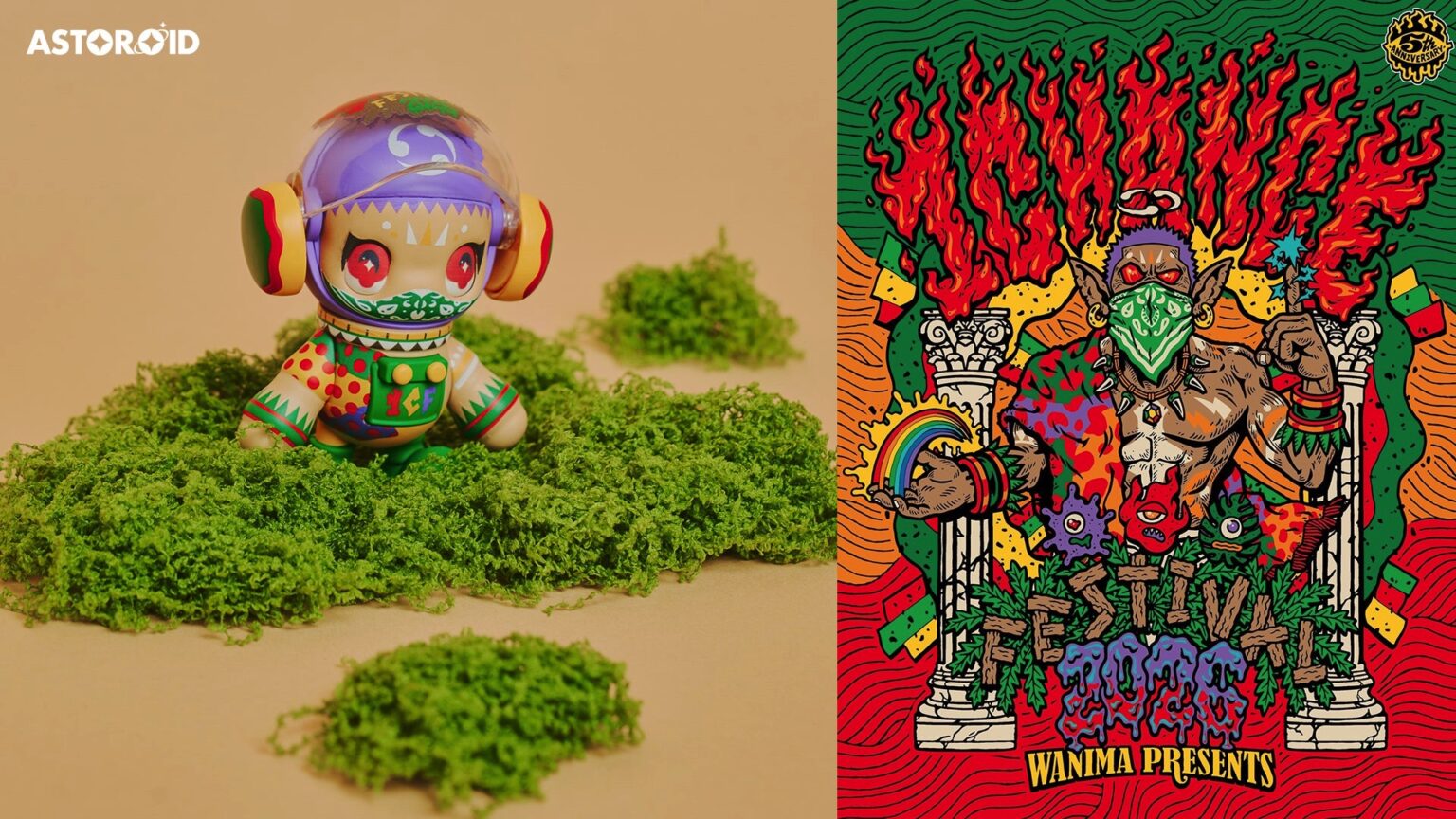 WANIMA主催音楽フェス「1 CHANCE FESTIVAL 2026」5周年記念グッズにASTOROIDが登場 | JUNGLE☆LIFE WANIMA主催音楽フェス「1 CHANCE FESTIVAL 2026」5周年記念グッズにASTOROIDが登場 | JUNGLE☆LIFE