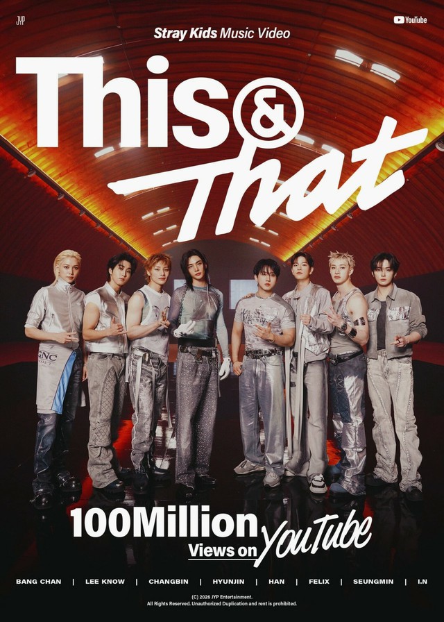 「Stray Kids」「THIS & THAT」のMV1億回…通算22作が億単位の再生数|Infoseekニュース 「Stray Kids」「THIS & THAT」のMV1億回…通算22作が億単位の再生数|Infoseekニュース