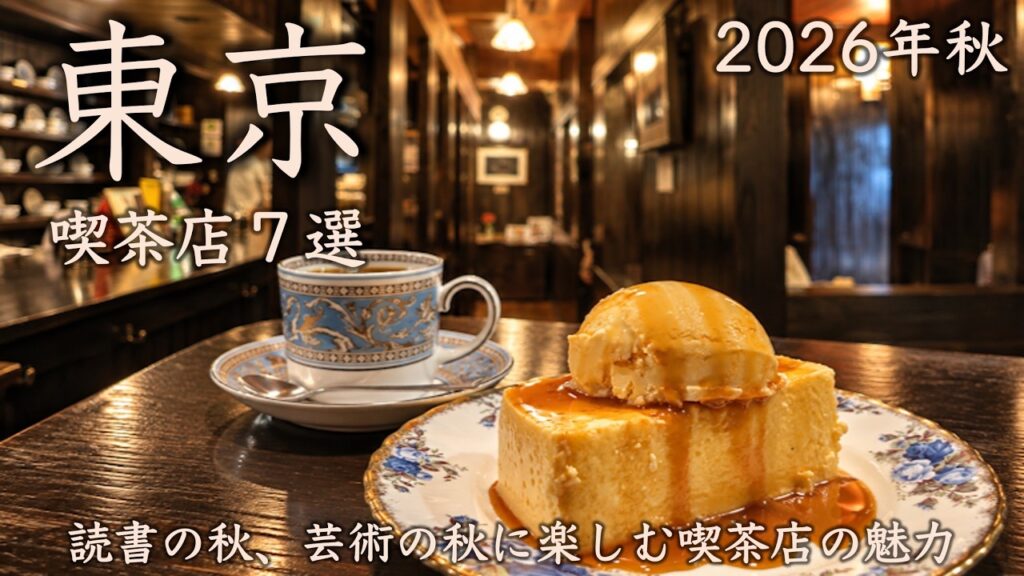 【東京喫茶店7選】歴史あふれる名喫茶巡り。存在自体が目的地になる非日常空間の魅力 【東京喫茶店7選】歴史あふれる名喫茶巡り。存在自体が目的地になる非日常空間の魅力